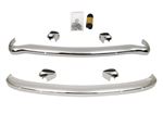Stainless Steel Bumper Set - Front and Rear - MGB-MGB GT Mid Years - RP1968